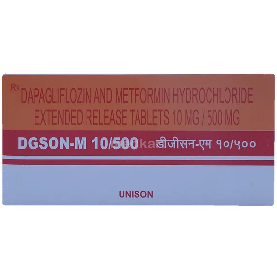 dgson m 10/500mg tablet 10's